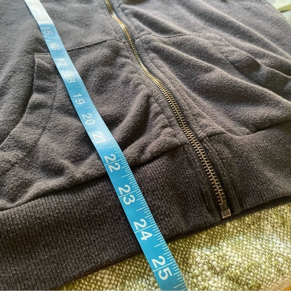 Spiritual Gangster Gray Black White Star Energy Love Light Zip Up Hoodie XS - Picture 12 of 14